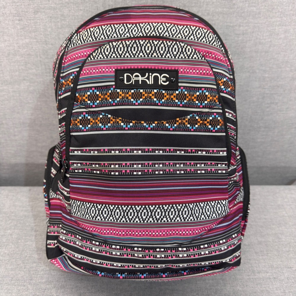 Dakine Prom 25L Backpack Multi Color Southwest Geometric Stripe School Bag
